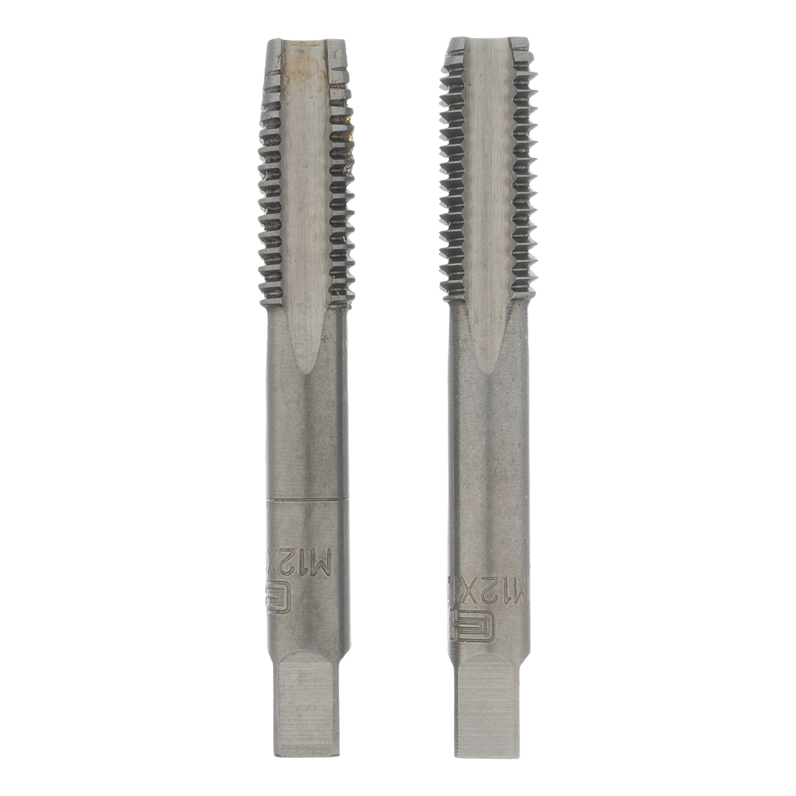 Метчик ручной М12 х 1.75 мм, комплект из 2 шт Сибртех (76634)