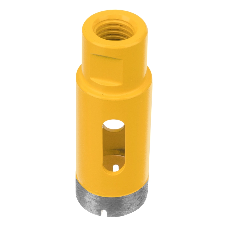 Сверло алмазное по керамограниту, 27 мм, мокрая резка, М14 Denzel (72682)