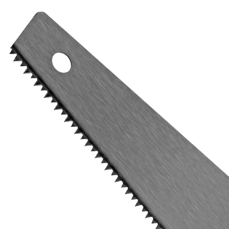 Ножовка по дереву "Зубец", 450 мм, 7-8 TPI, каленый зуб 2D, двухкомпонентная рукоятка Сибртех (23803)