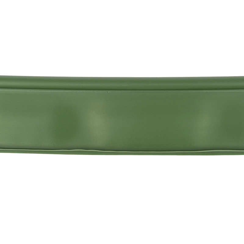Бордюр "Лента", 10 х 1000 см, полиэтиленовый, оливковый, Сибртех (64553)