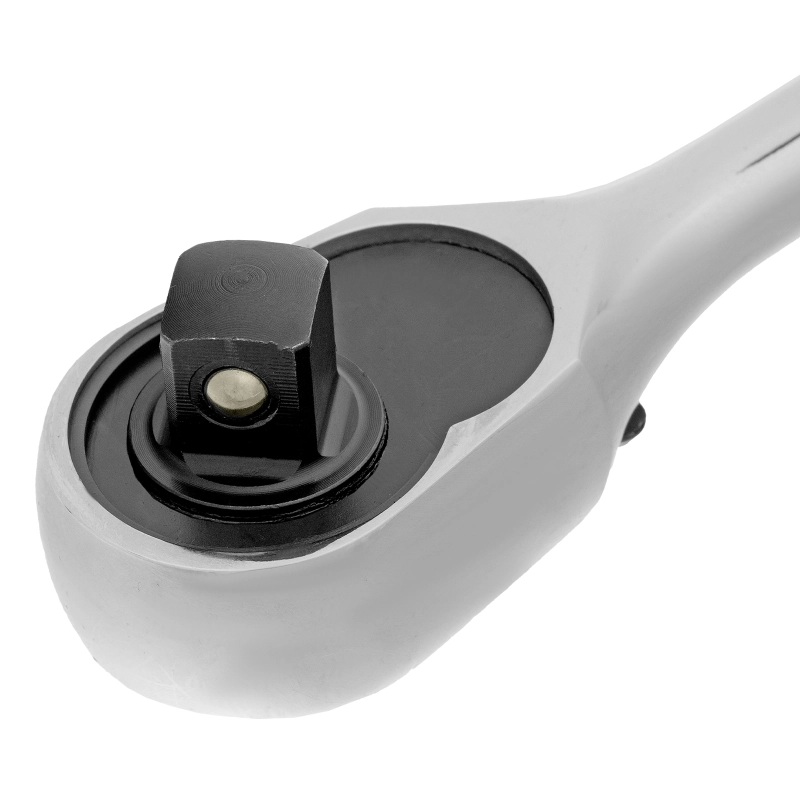 Ключ-трещотка 1/2", CrV, 120 зубьев, цельнометаллический, хром Gross (14052)