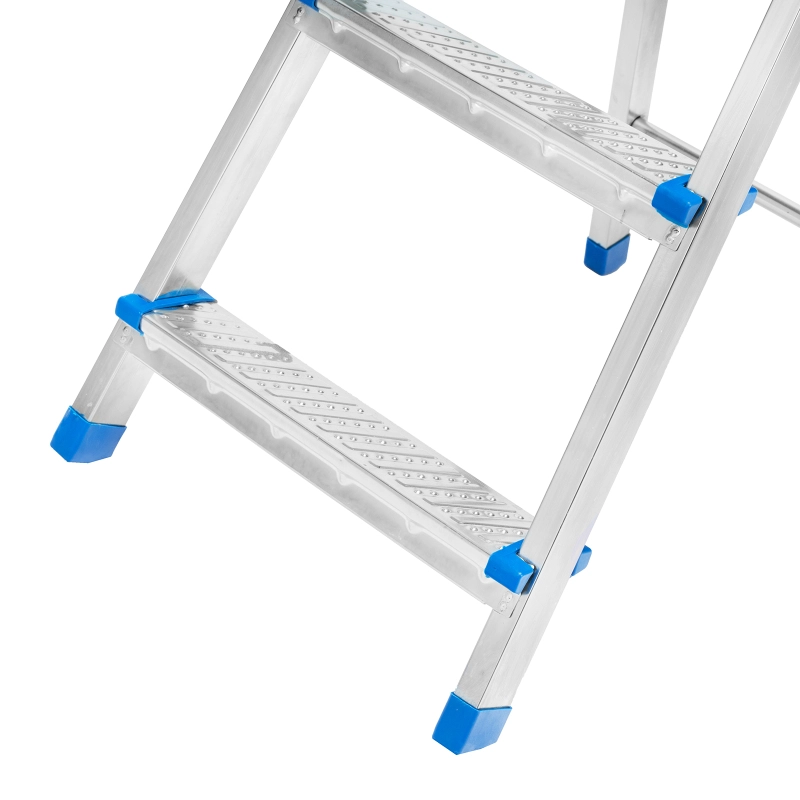 Стремянка, 3 ступени, стальная, оцинкованная Сибртех (97835)