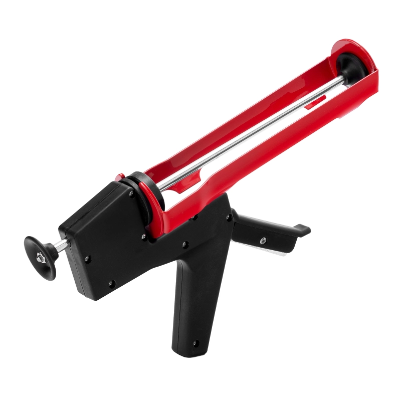 Пистолет для герметика, 310 мл, "полуоткрытый", противовес, круглый шток 8 мм Matrix (88666)