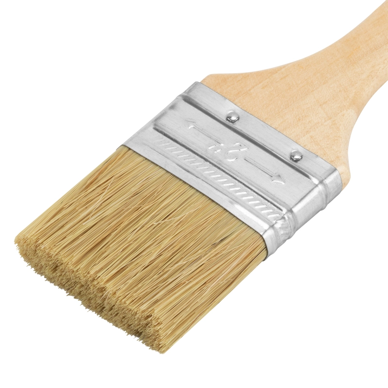 Кисть плоская Slimline 2" (50 мм) натуральная щетина, деревянная ручка Sparta (824305)