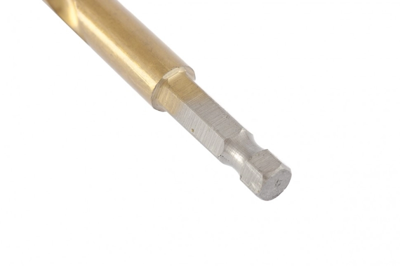 Сверло по металлу, 8.5 мм, HSS, нитридтитановое покрытие, шестигранный хвостовик Matrix (717852)