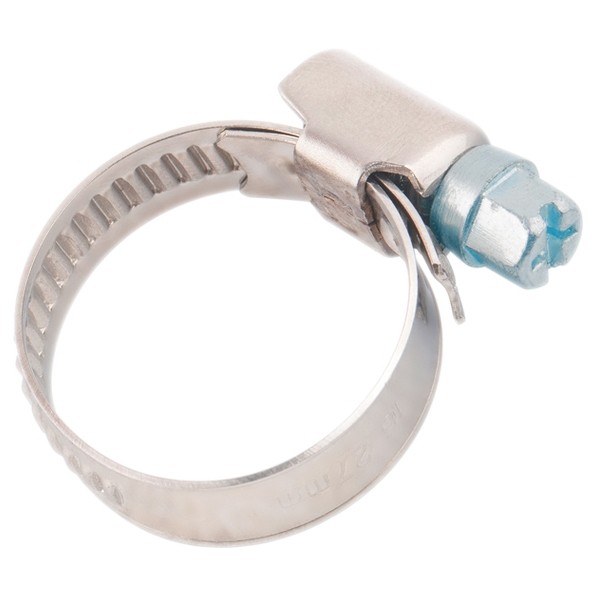 Хомуты металлические, Стандартное болтовое крепление 120-140 мм, 25 штук в упаковке, ширина 9 мм Сибртех (47575)