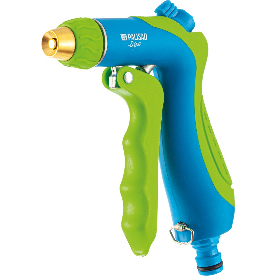 Пистолет-распылитель, регулируемый, курок спереди, эргономичная рукоятка Palisad Luxe (65181)