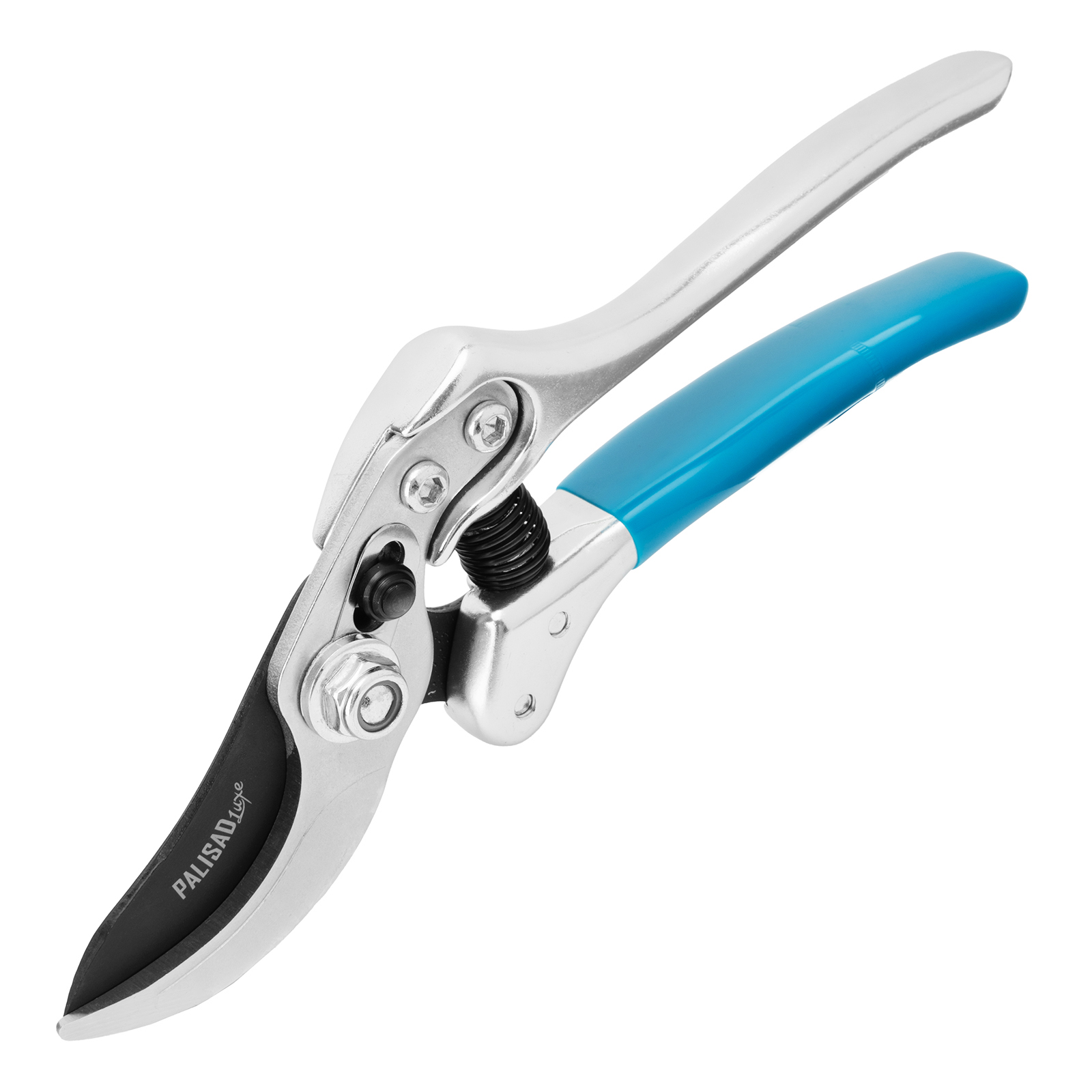 Секатор прямого реза, 230 мм, усиленный, нижняя рукоятка в ПВХ - оболочке, Luxe, Palisad (60471)