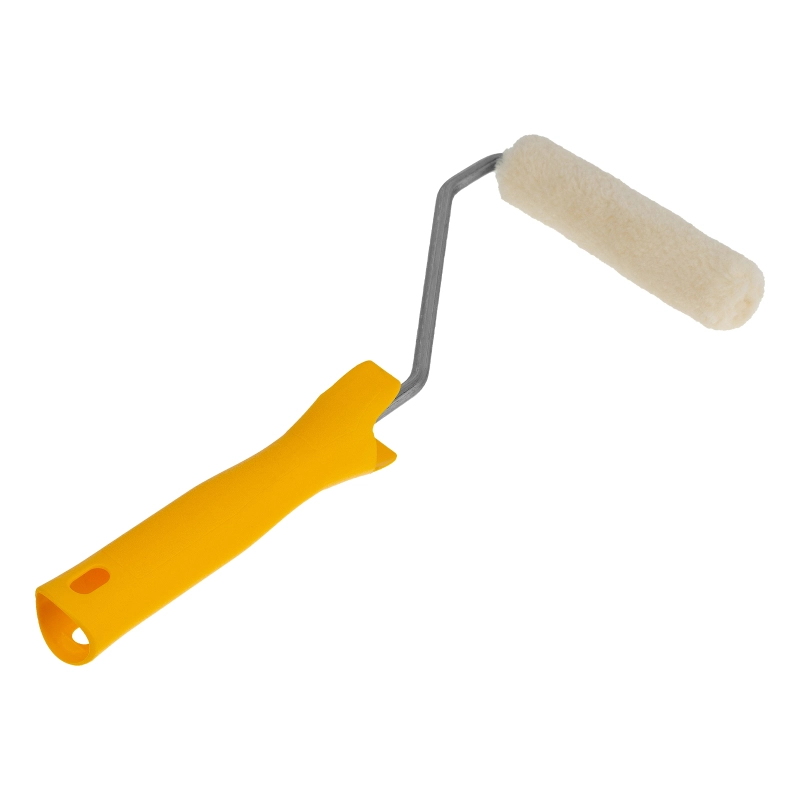 Мини-валик в сборе "Лаки" , 110 мм, ворс 5 мм, D 16 мм, D ручки 6 мм, Велюр Сибртех (80592)