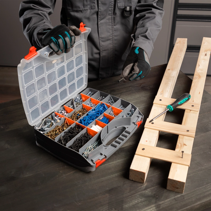 Органайзер двухсторонний 325 x 280 x 85 мм, пластик Stels (90709)