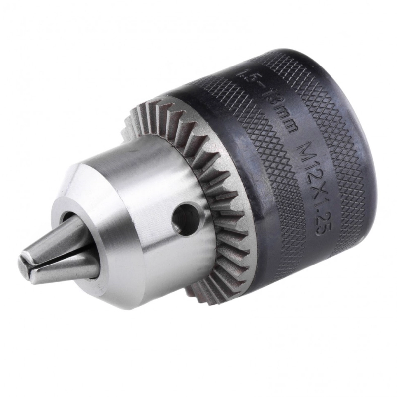 Патрон для дрели ключевой, 1.5-13 мм, М12 х 1.25, адаптер SDS Plus Сибртех (168257)