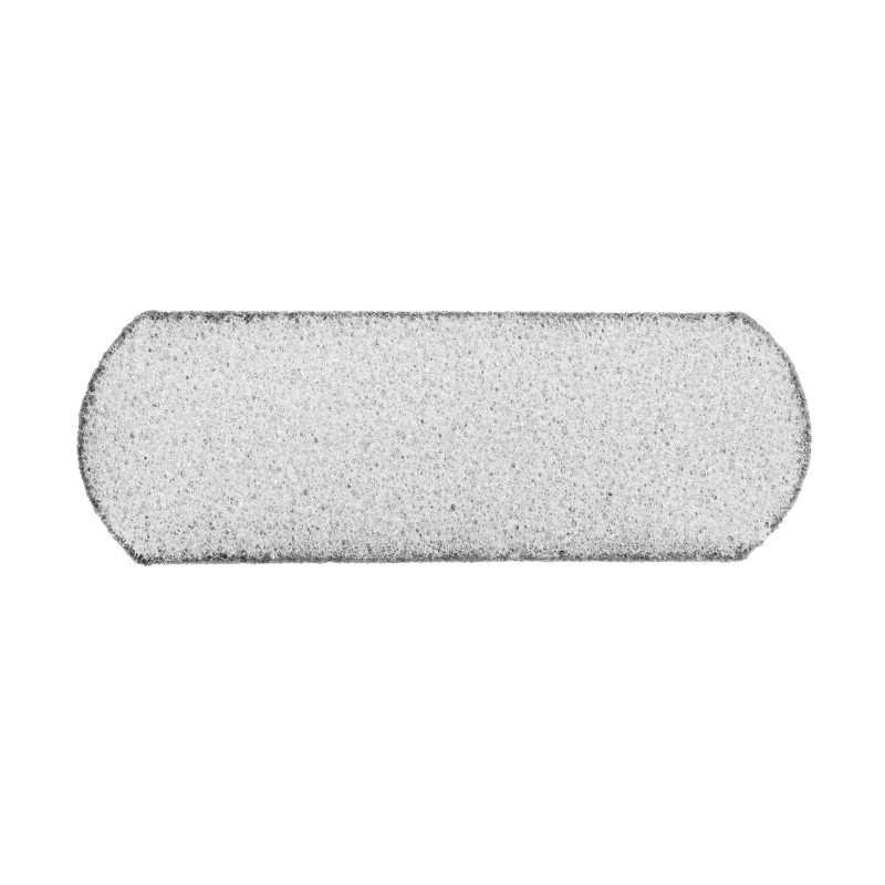 Губка для шлифования, 100 х 70 х 25 мм, овал, Средняя жесткость, P 100 Сибртех (757387)