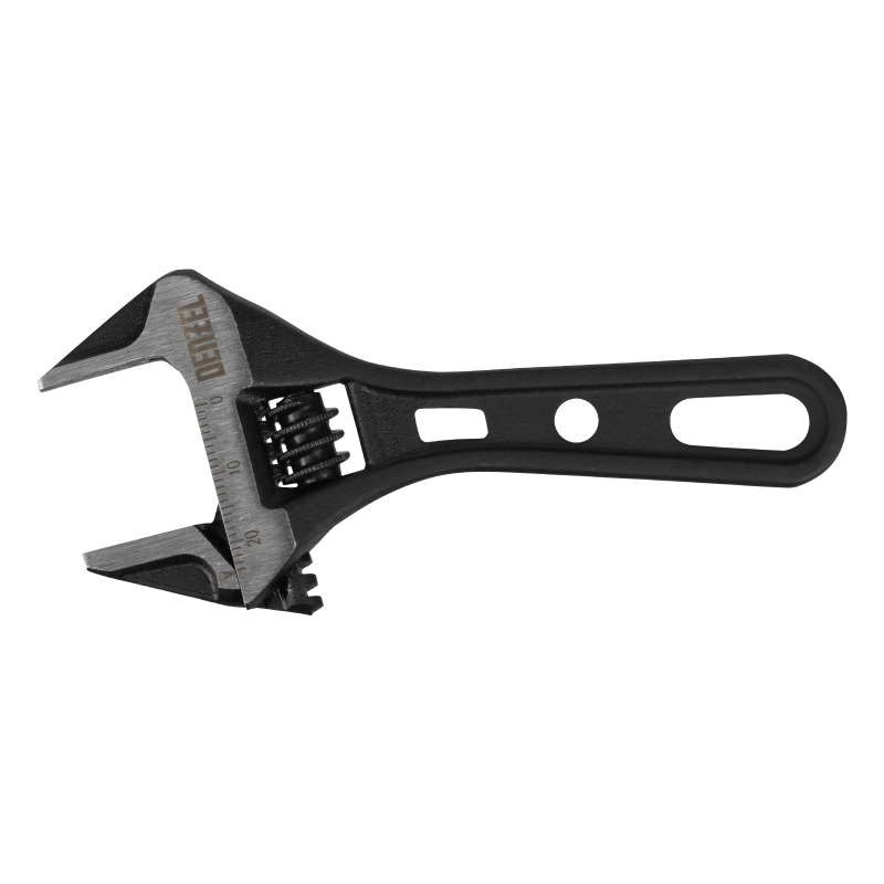 Ключ разводной 115 мм, CrV, кованый, укороченная рукоятка Denzel (15751)