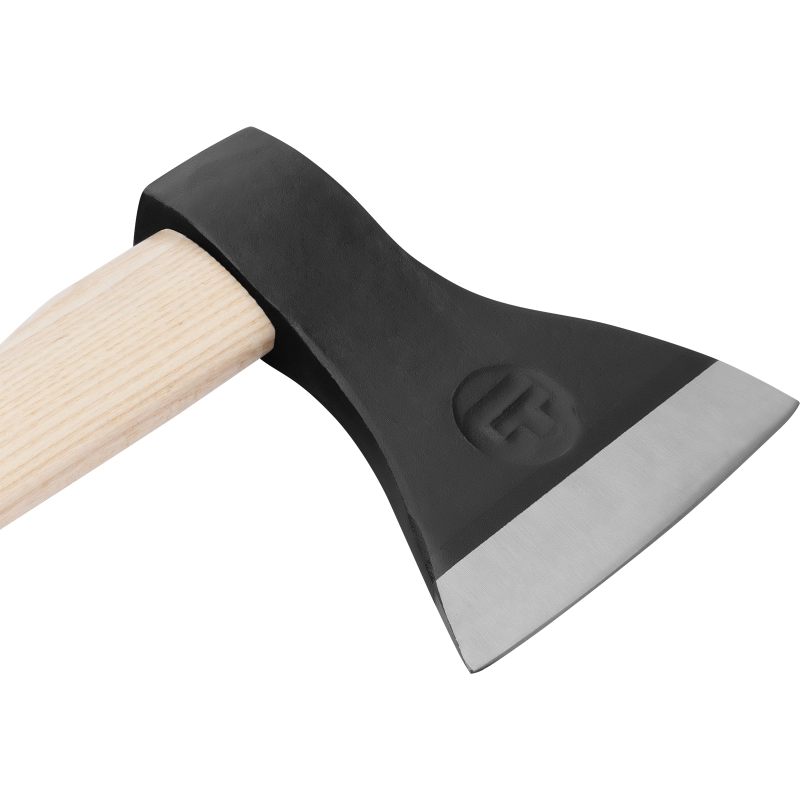 Топор ТП11-10, 1000 г, в сборе, кованый, деревянное топорище Сибртех (21621)