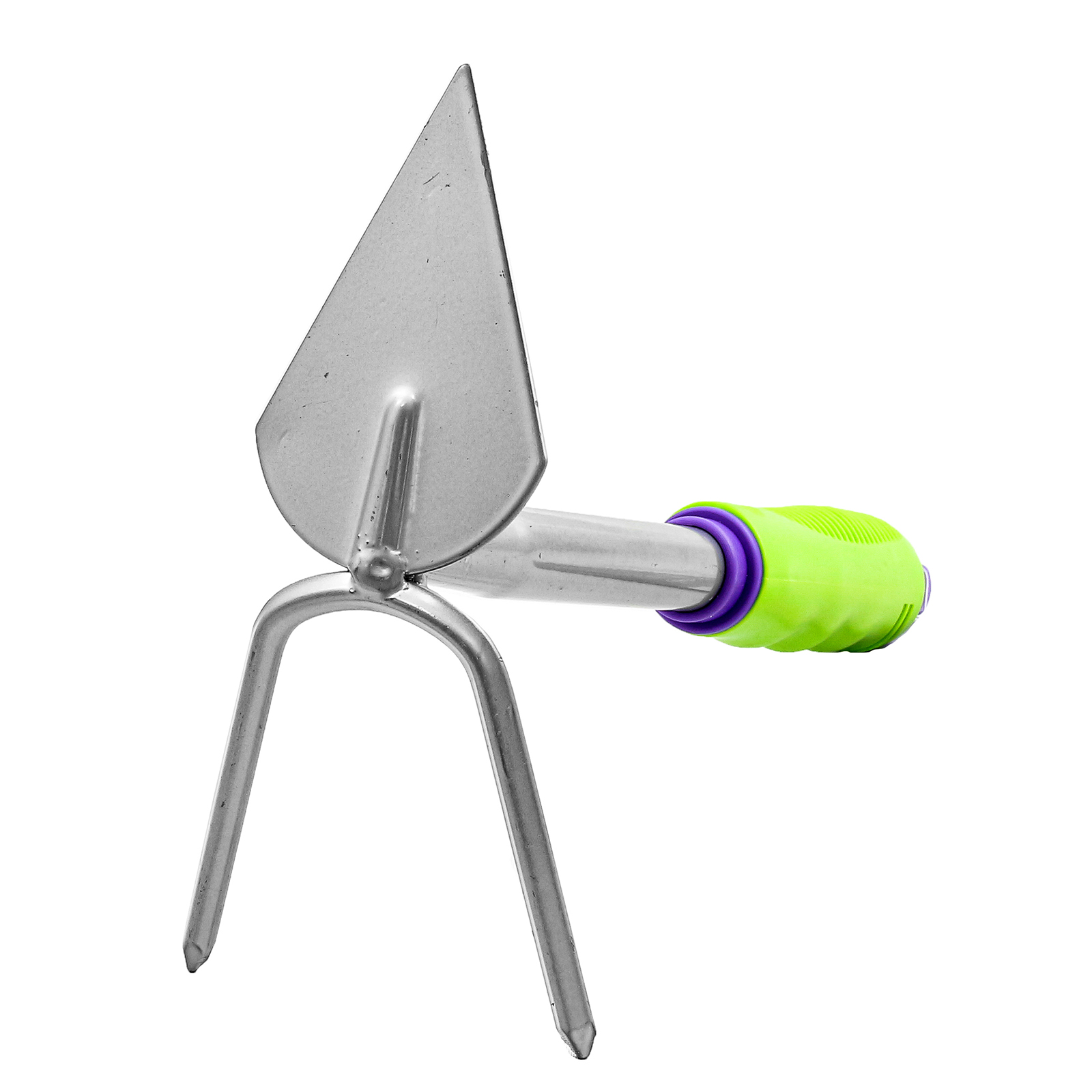Мотыжка комбинированная 2-зубая, 85 х 190 х 275 мм, стальная, обрез. рукоятка Palisad (630058)
