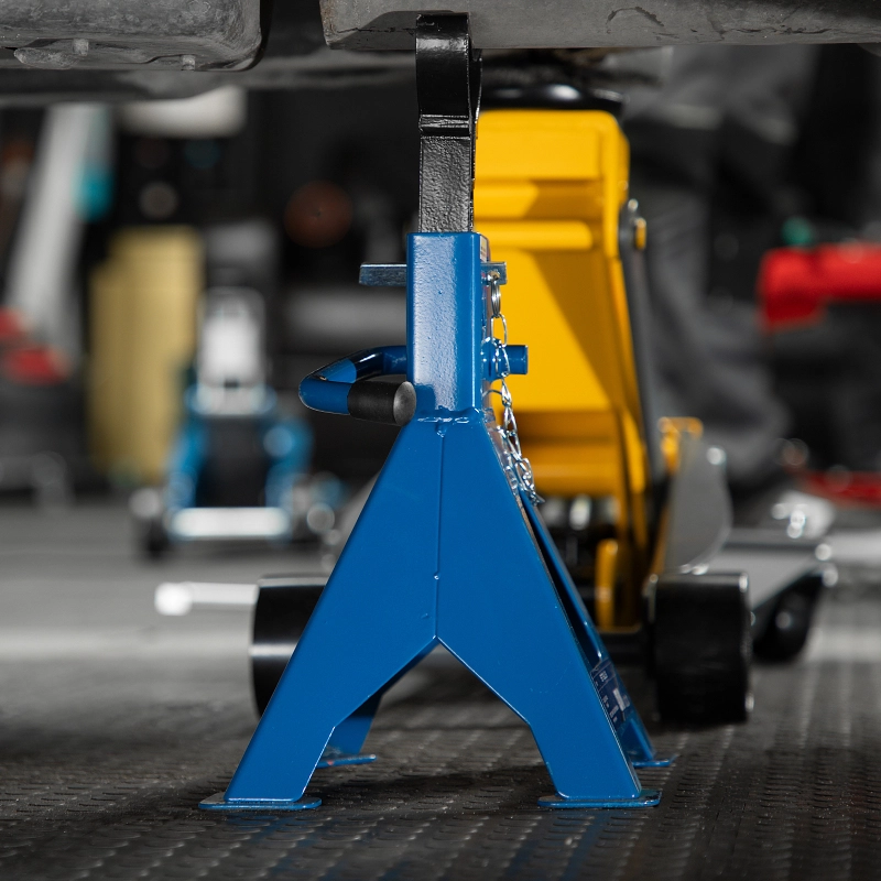 Подставки под автомобиль регулируемые, 3 т, H подъема 280-430 мм, 2 шт, Stels (51627)