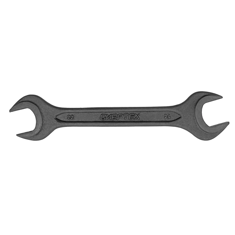 Набор ключей рожковых, 6 - 32 мм, 10 шт., CrV, фосфатированные Сибртех (15224)