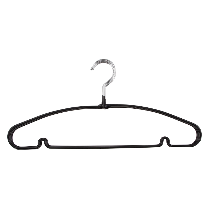 Вешалка для легкой одежды с прорезиненным противоскользящим покрытием 40 см, 5 шт, Home Palisad (929275)