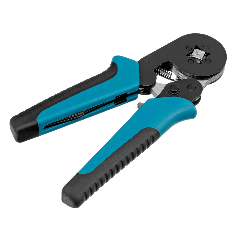 Клещи (пресс-клещи) для обжима наконечников электропроводов с сечением 0.25-8 мм2 Gross (17724)