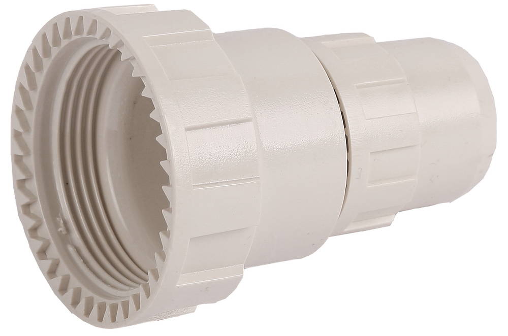 ЗУБР ШиреФит, накидная гайка - штуцер с гайкой, 32 мм - 20 мм, редукционный переходник (51476-32-20)