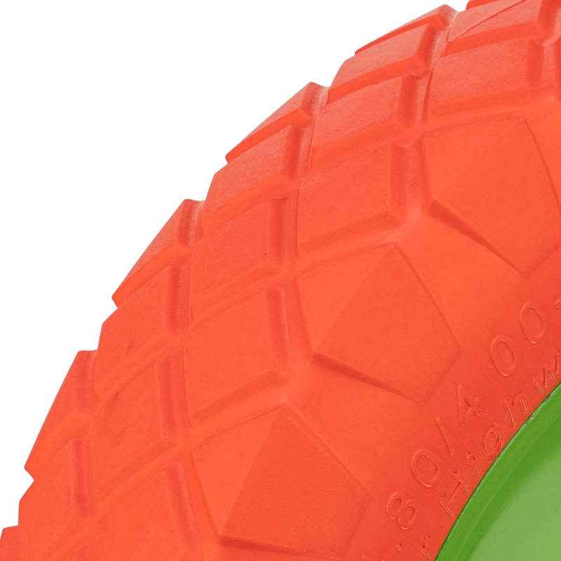 Колесо полиуретановое 4.80/4-8, длина оси 90 мм, подшипник 20 мм Сибртех (689775)