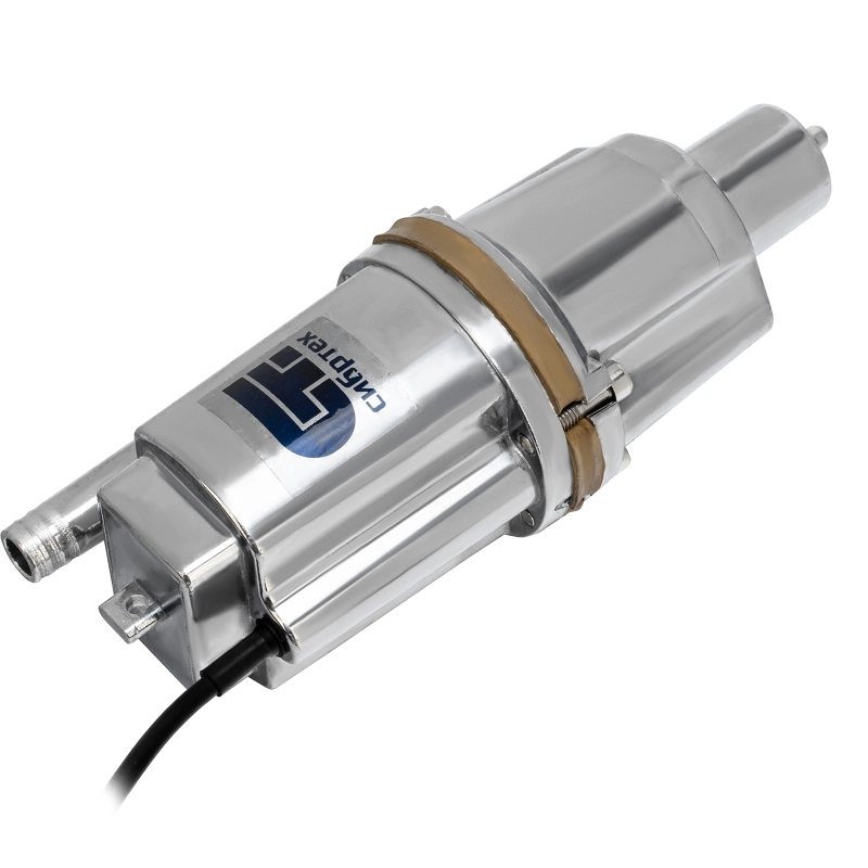 Вибрационный насос СВН300Н-15, нижний забор, 300 Вт, напор 75 м, 1200 л/ч, кабель 15 м Сибртех (99306)