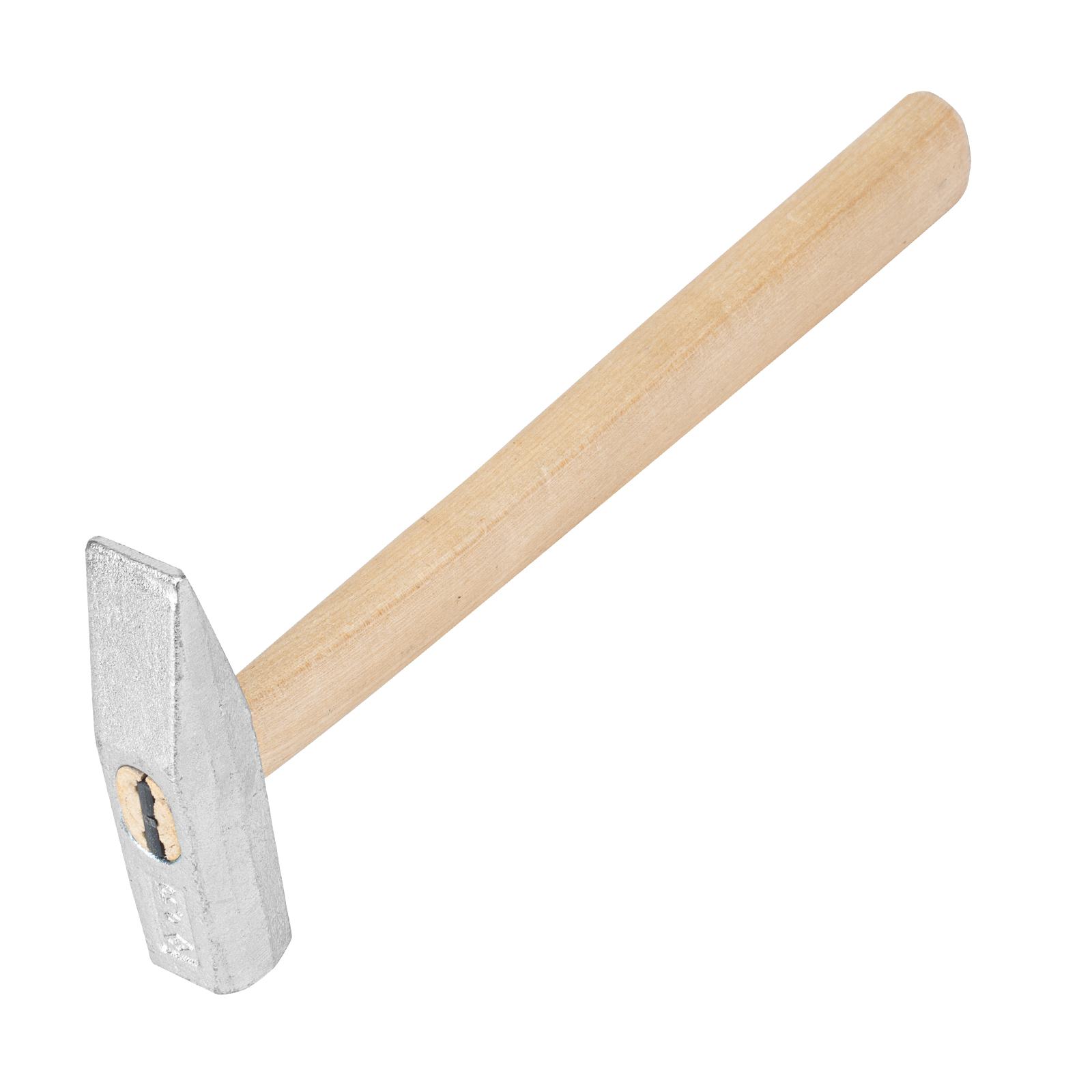 Молоток слесарный, 500 г, квадратный боек, деревянная рукоятка (10270)