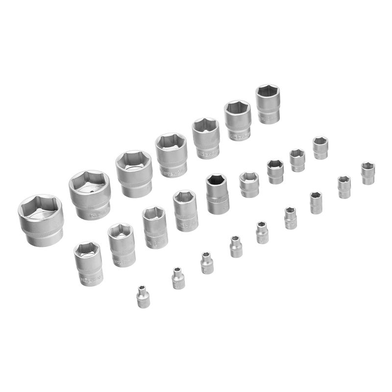 Набор инструмента, 1/2", 1/4", пластиковый кейс, 83 предмета Сибртех (13500)