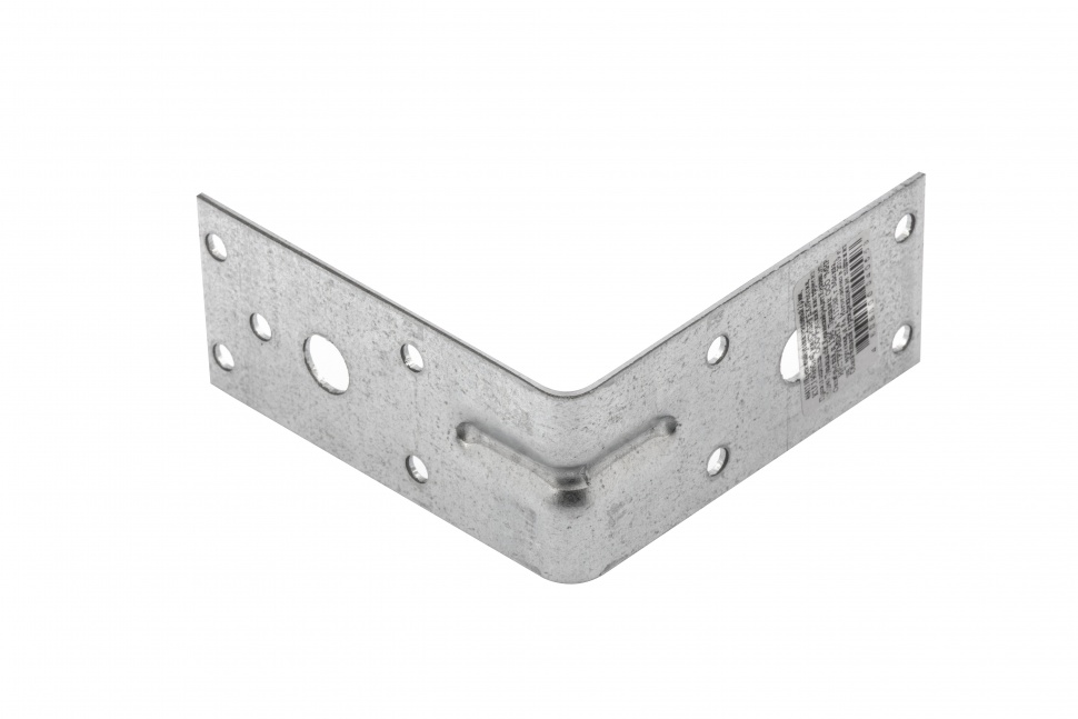 Крепежный уголок усиленный 1.7 мм, KUU 90 x 90 x 40 мм Сибртех (46411)