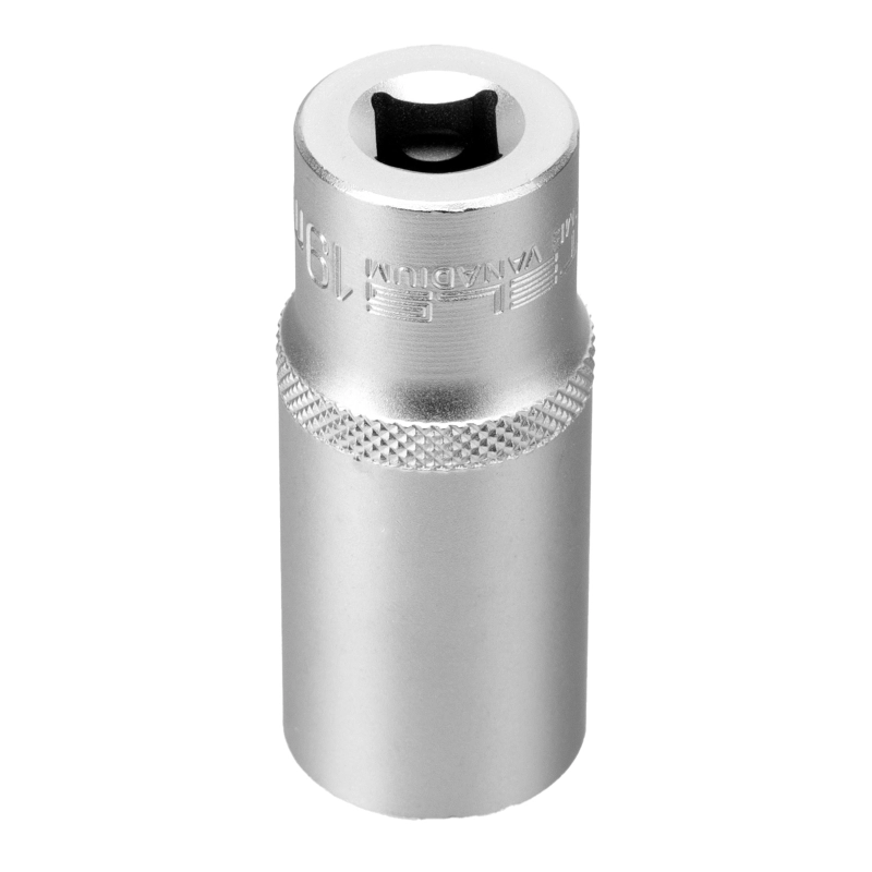 Набор удлиненных торцевых головок 3/8, шестигранные, CrV, 10 шт, 8-19 мм Stels (13604)