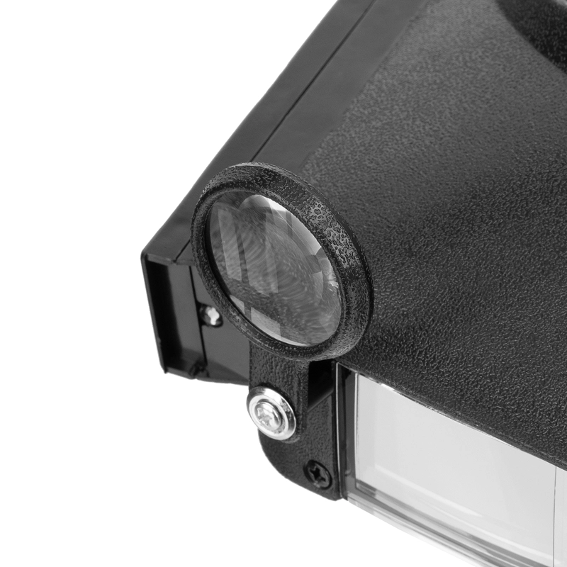 Лупа с дополнительными линзами, с подсветкой, для закрепления на голове Sparta (913825)