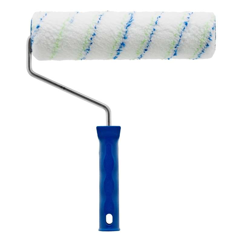 Валик "Водные краски", 250 мм, ворс 12 мм, D 48 мм, D ручки 8 мм, полиэстер Сибртех (80137)