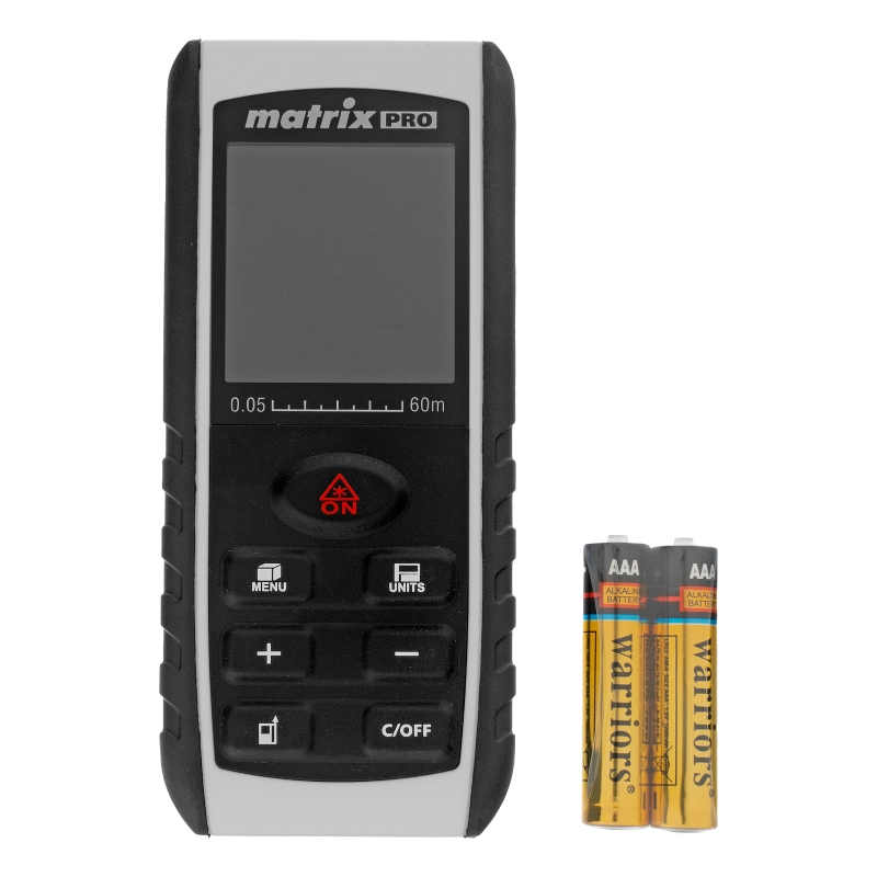 Лазерный дальномер LD-60,60 м,с электронным угломером Matrix (38016)