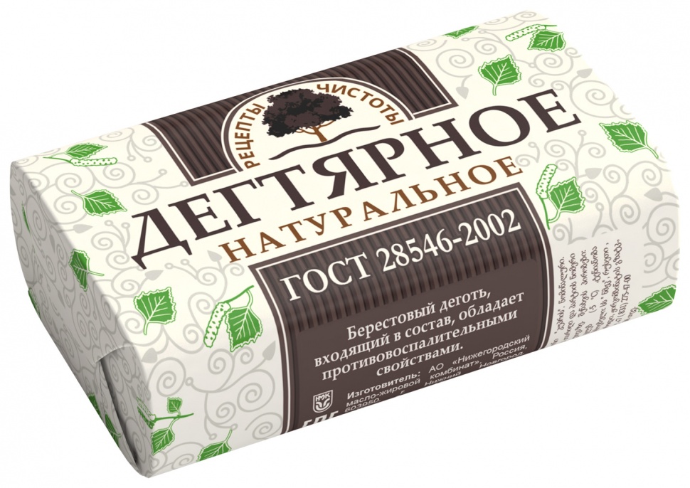 Мыло дегтярное, 90 г, НМЖК (92182)