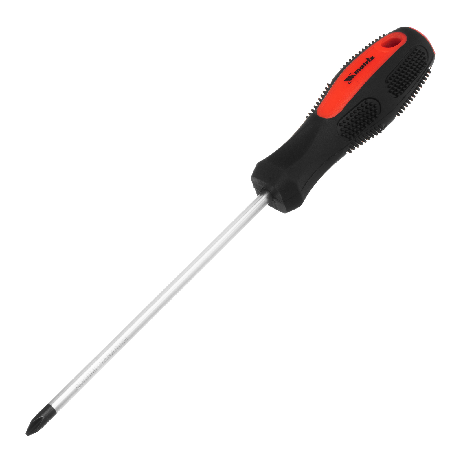 Отвертка Anti-Slip, PH2 х 150 мм, CrV, двухкомпонентная рукоятка Matrix (12250)