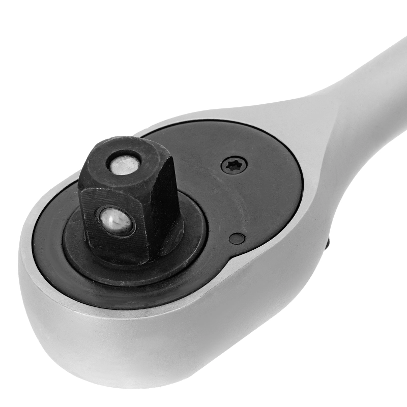 Набор торцевых головок, 1/2", головки 10 - 22 мм, с трещот. ключом, CrV,11 предметов Stels (14127)