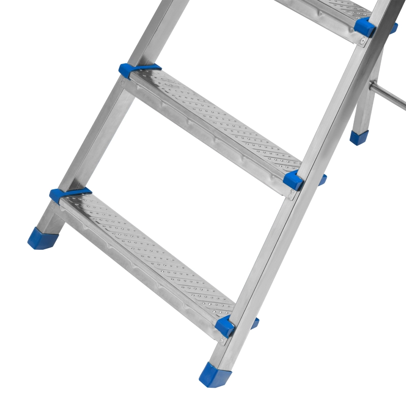 Стремянка, 5 ступеней, стальная, оцинкованная Сибртех (97837)