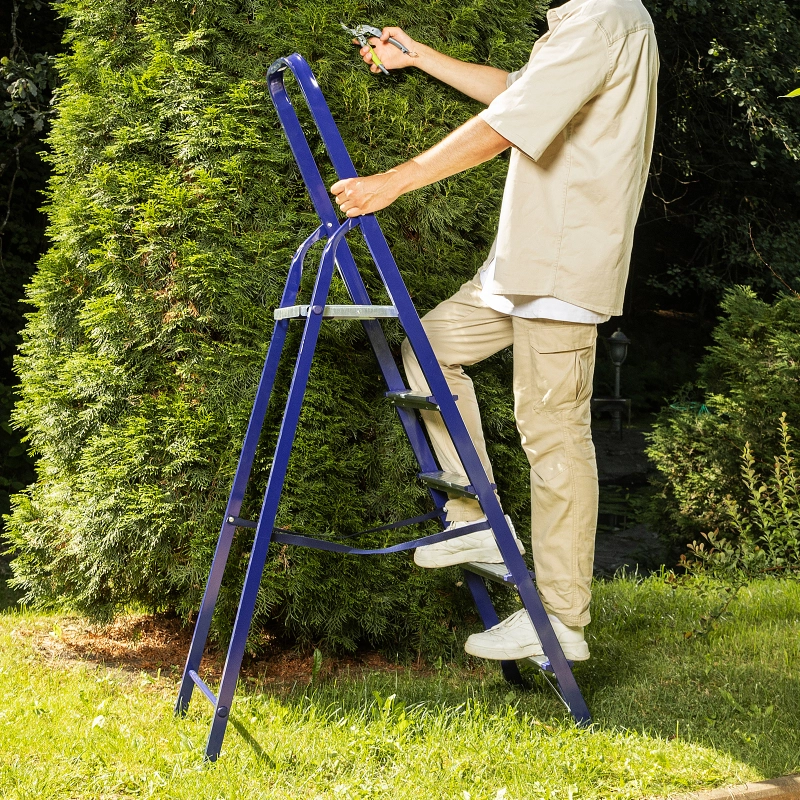 Стремянка, 5 ступеней, стальная, Сибртех (97845)