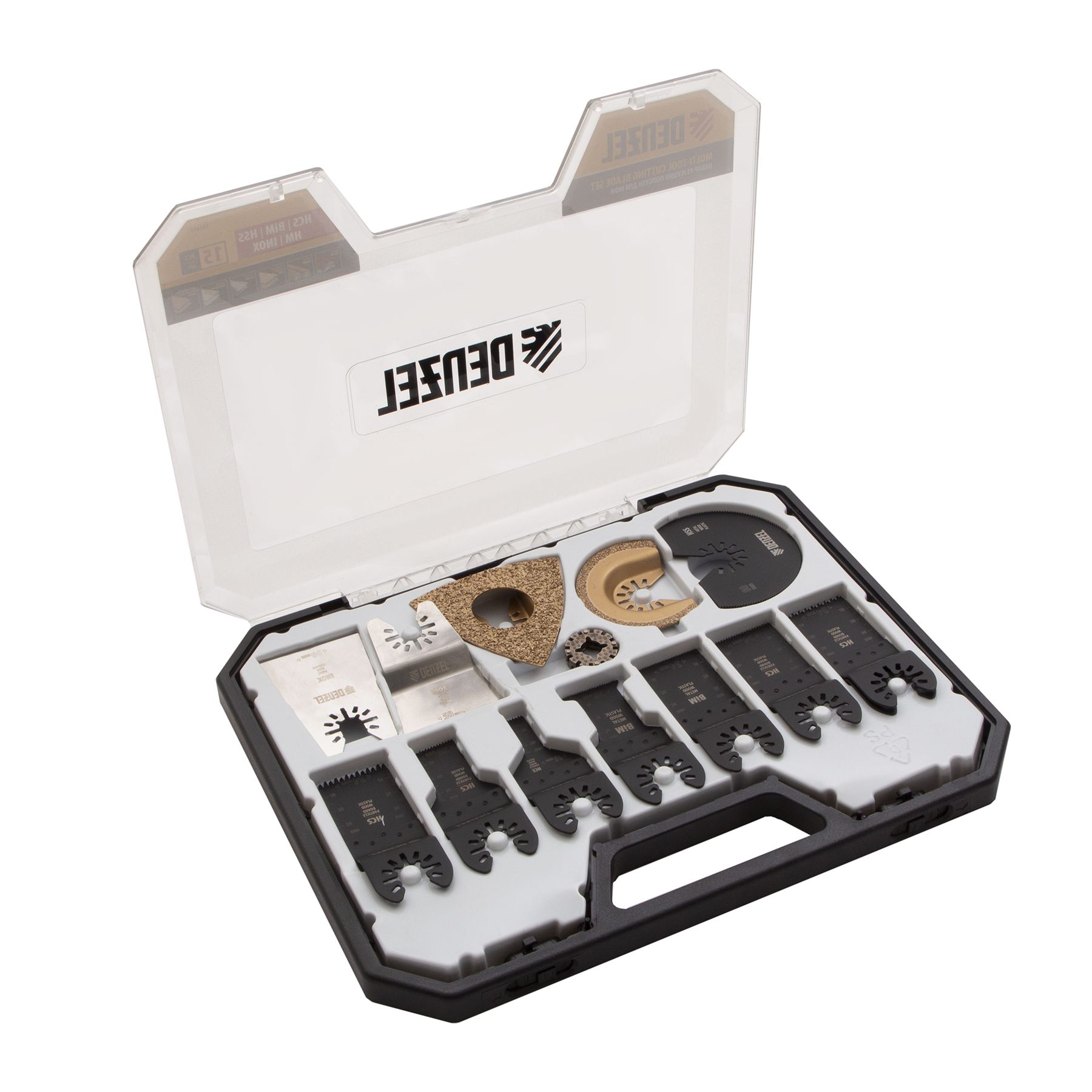 Набор насадок для МФИ универсальный, 15 шт Denzel (782415)