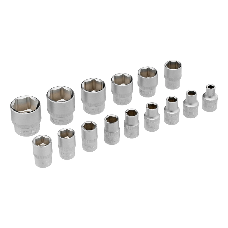 Набор инструментов, 1/2", CrV, пластиковый кейс 31 предмет Stels (14102)
