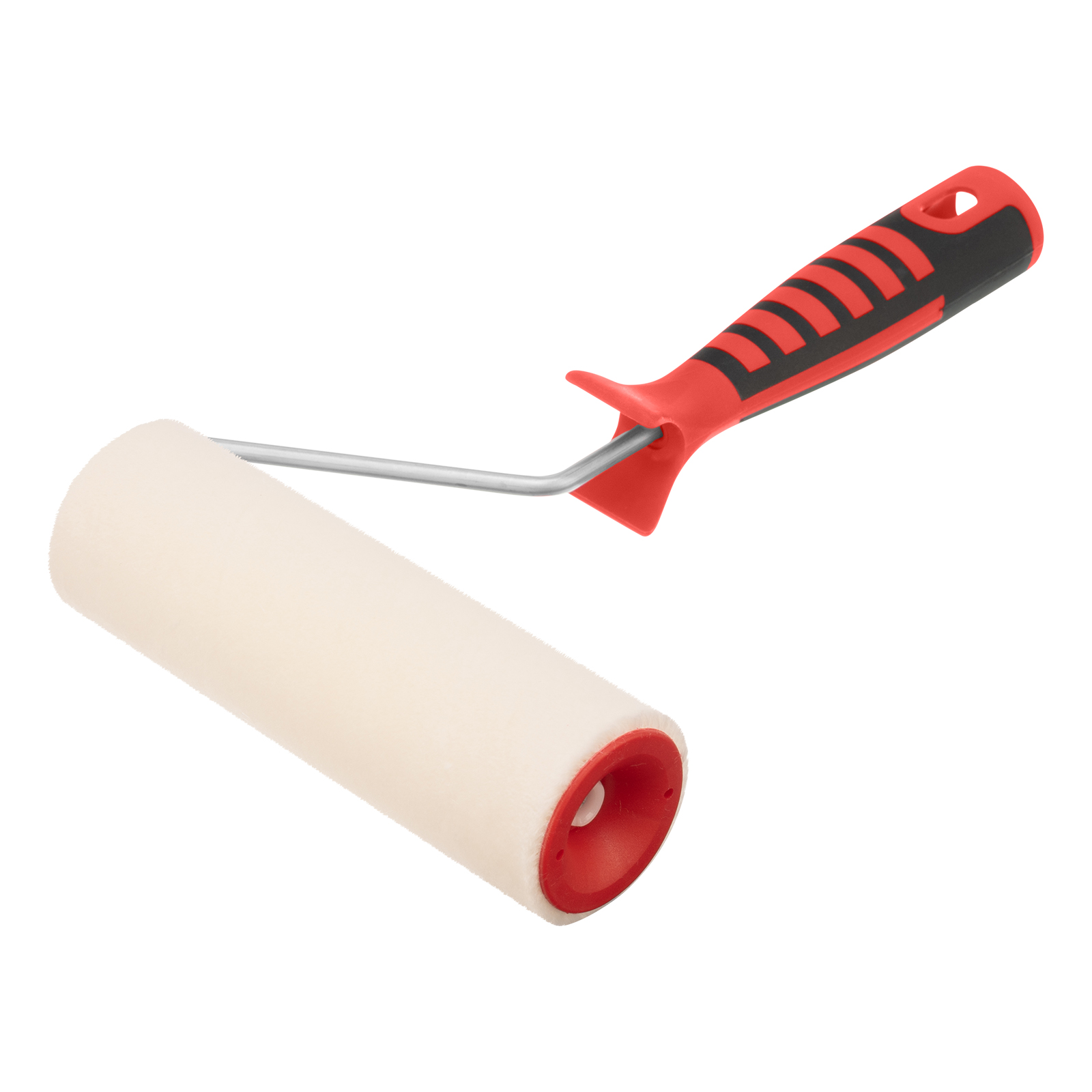 Валик "Велюр" с двухкомпонентной ручкой, 180 мм, ворс 4 мм, D 48 мм, D ручки 6 мм, шерсть Matrix (80662)