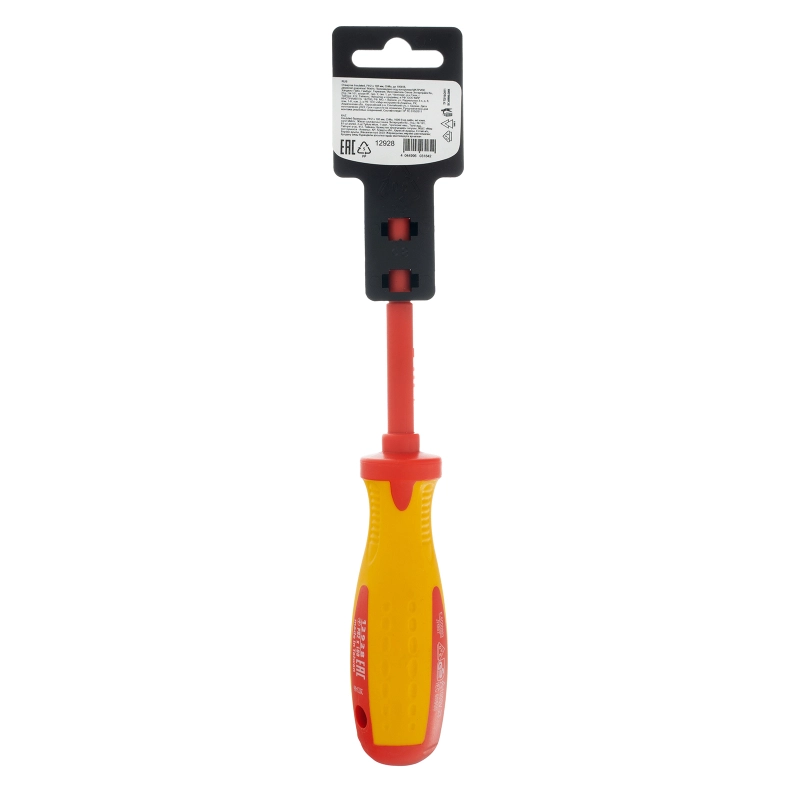 Отвертка Insulated, PH2 x 100 мм, CrMo, до 1000 В, двухкомпонентная рукоятка Matrix Professional (12928)