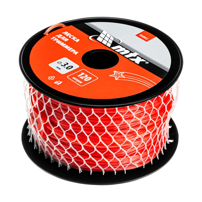 Леска для триммера звезда 3,0 мм х 120 м, на катушке MTX (96882)