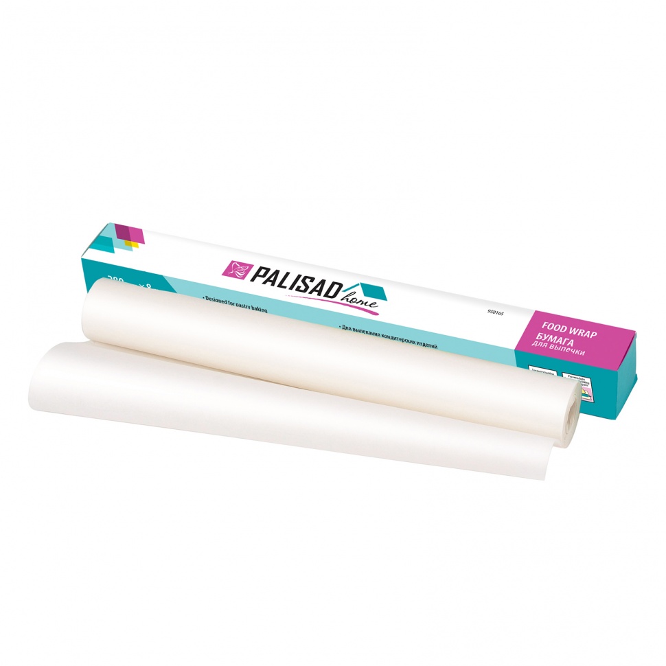 Бумага для выпечки 280 мм x 8 м, Home Palisad (950165)