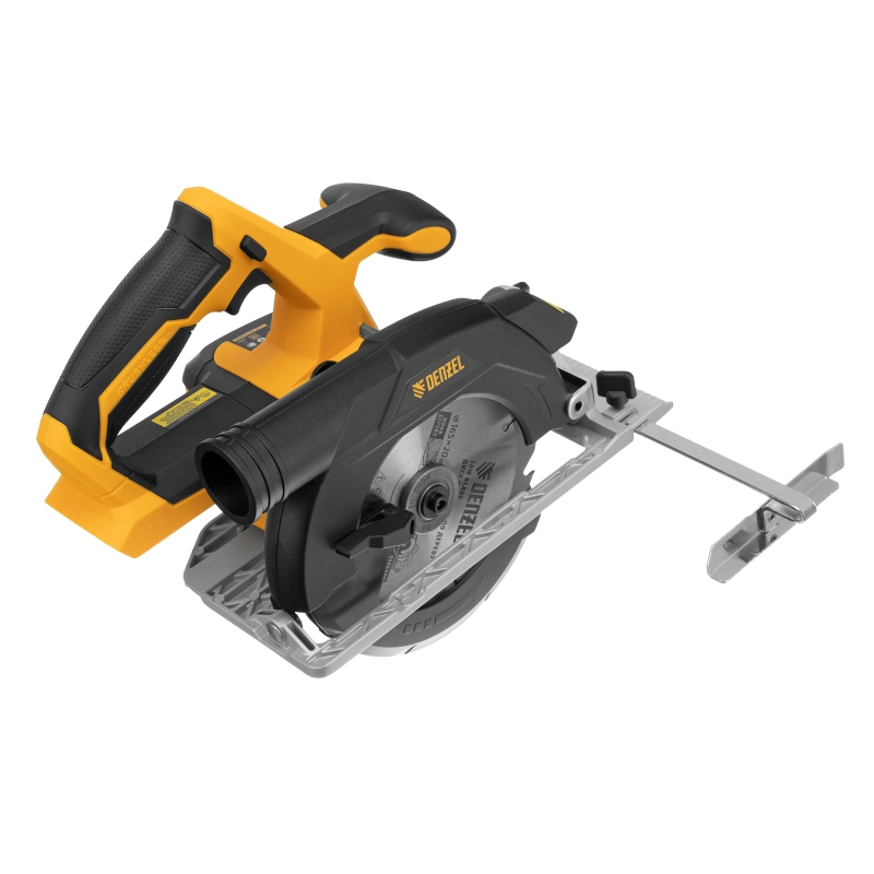 Пила циркулярная аккумуляторная бесщет. CCS-165-0, 18В Li-Ion Denzel (27402)