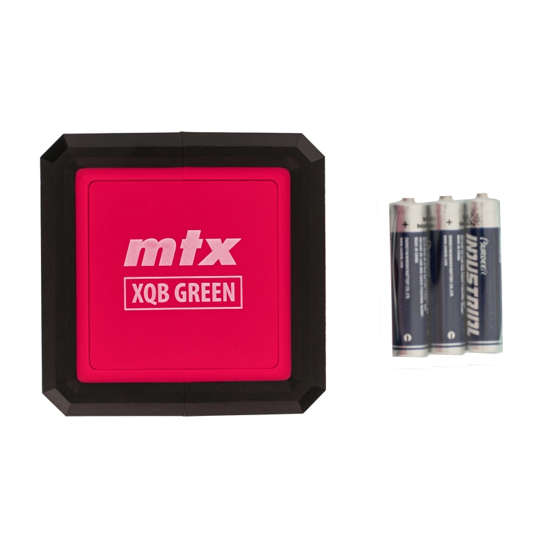 Лазерный уровень XQB GREEN Basic SET, 20 м, зеленый луч, батарейки, резьба 1/4" MTX (35019)