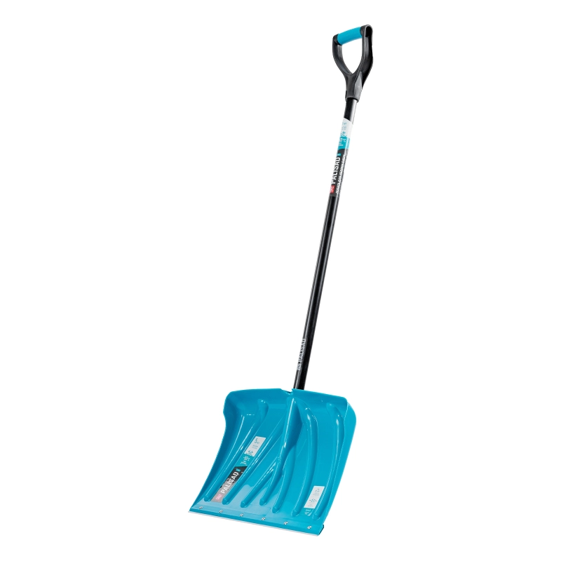 Лопата для уборки снега пластиковая Luxe,460 х 335 х 1300 мм, металлопластиковый черенок, Palisad (615915)