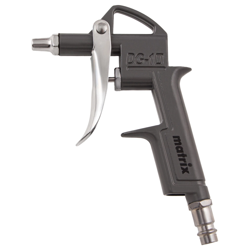 Набор пневмоинструмента, 5 предметов, быстросъемное соединение, краскораспылитель с верхним бачком Matrix (57304)