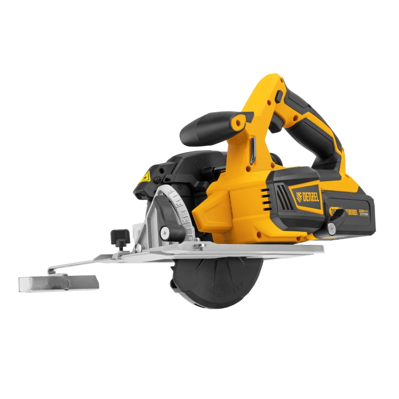 Пила циркулярная аккумуляторная бесщет. CCS-165, 18В Li-Ion Denzel (27401)