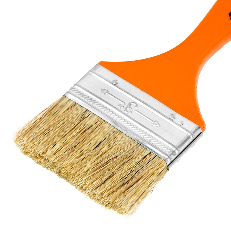 Кисть плоская Slimline 3" (75 мм) натуральная щетина, деревянная ручка Sparta (824405)